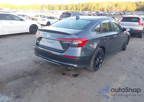 2024 Honda Civic Sport z USA, uszkodzony, nr VIN 2HGFE2F55RH564859